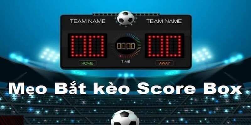 Hướng dẫn cách đọc và bắt kèo chấp Score Box chuẩn xác